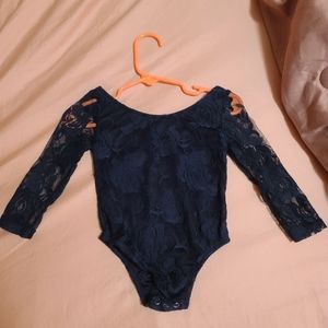 Lace onesie